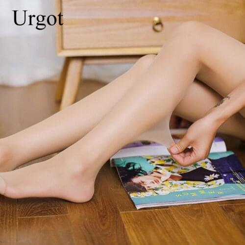 Urgot 6 Pairs Women Girls Slik Stocking Legs High Hosiery Tights Sexy Core Wire Anti-hook Lady Transparent Thin Female Stockings