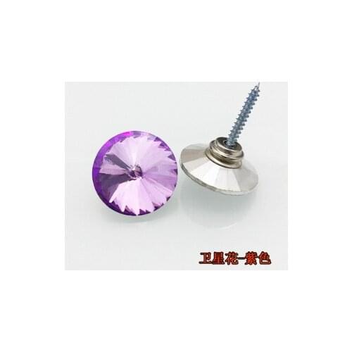 A4 20MM Crystal glass soft bag crystal button sofa bedside KTV background wall drill button decorative button DIY button