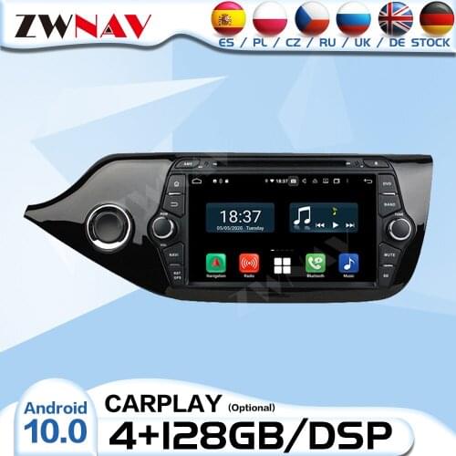 Carplay 2 Din Android IPS Radio Receiver For Kia Ceed 2013 2014 2015 2016 Car Audio Stereo Video Player GPS Navigation Head Unit