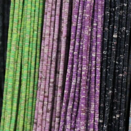 Natural Stone Scattered bead Column shape agates crystal string Beads for Jewelry Making DIY Necklace Bracelet Accessories
