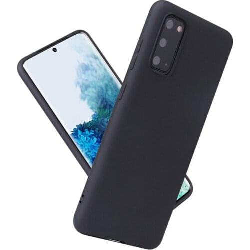 500pcs Candy Color Matte Frosted Cover Silicone Rubber Gel Soft TPU Case For Samsung Galaxy A02S A02 A12 A22 A32 A42 A52 A72 A82