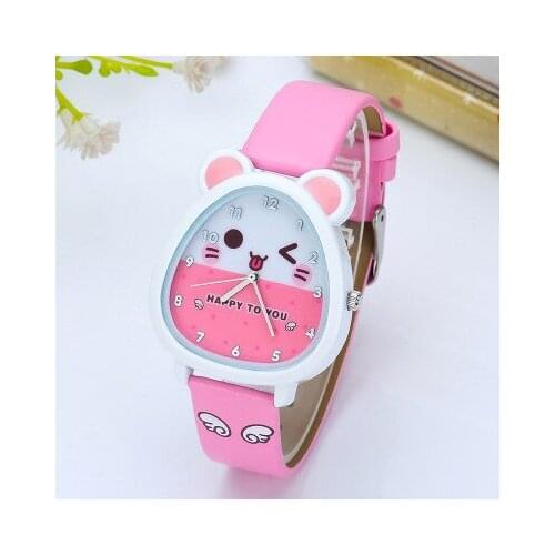 Girls Watches Kids Quartz Analog Leather Wristwatches Cartoon Children Watch Birthday Gifts for Boys Clock Kol Saat