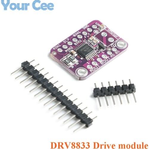 DRV8833 Driver Module 2 Channel DC Stepping Motor CJMCU-8833 Control Module H-Bridge Driving Board 2.7-10.8V