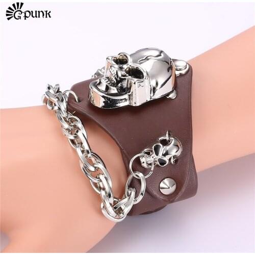 GPUNK Wide Bracelets