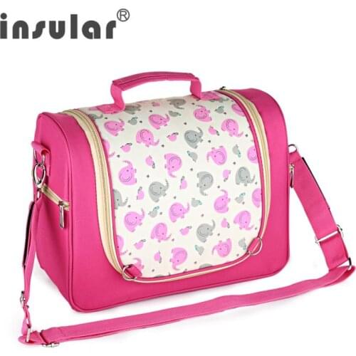 INSULAR Fashion Baby Diaper Stroller Bag Messenger Mommy Bag Maternity Nappy Changing Bags