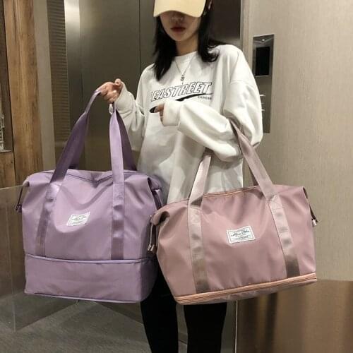 Summer All-match Fashionable Womens Bag Oxford Cloth Waterproof Shoulder Bags Large Capacity Light Travel Bags