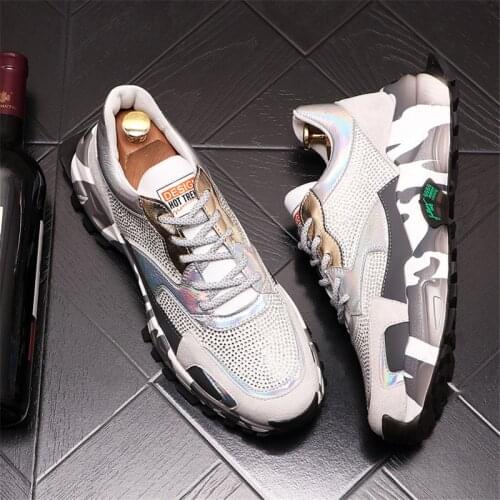 New Arrival Autumn Designer Mens Sneakers Punk Casual Shoes Hip Hop Trainers Zapatillas Hombre