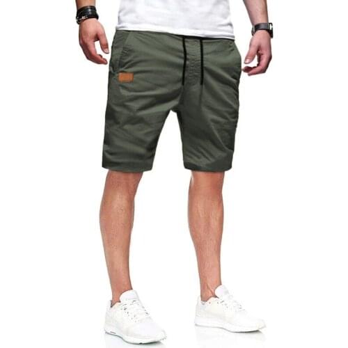 Summer Solid Color Straight Five-point Pants 2021 Casual Sports Overalls Mens Trendy Brand Shorts Fashion Black Mens Shorts