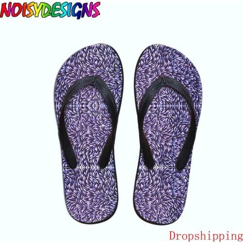 African Pattern Print Teenager Girls Flip Flops Women Casual Fashion House Slippers Slip-on Women flat Flip Flops Dropshipping