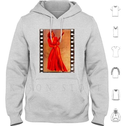 Shotgun Hoodie Long Sleeve Luck Lady Luck Lucky Sexy Page Bettie Page Pulp Legs Entertainment Pop Culture Pinup Pin