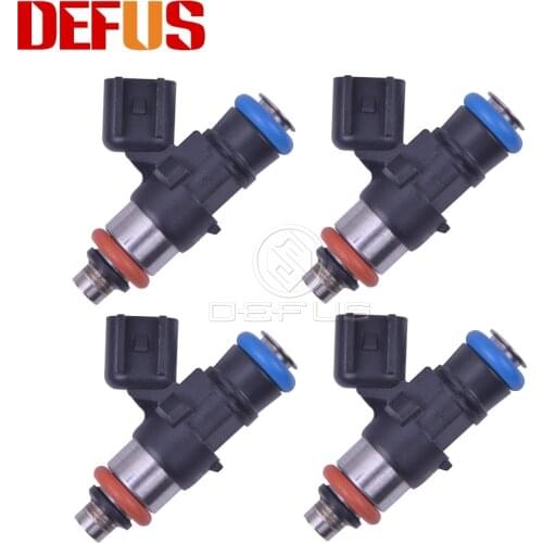 DEFUS 4X 0280158051 Fuel Injector for Corvette 08-13 LS3 L99 10-15 Camaro SS 06-13 LS7 Z06 Nozzle Injection Injectors Fuel Kits