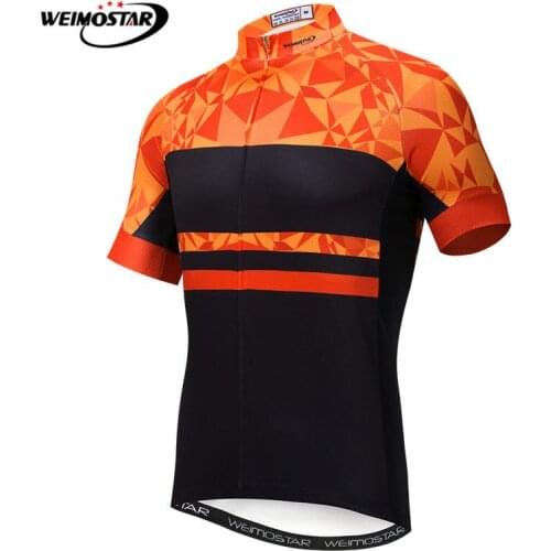 Weimostar Pro Summer Cycling Jersey Shirt Men Summer Mountain Bike Clothing Maillot Ciclismo Team Quick Dry Bicycle Wear Clothes