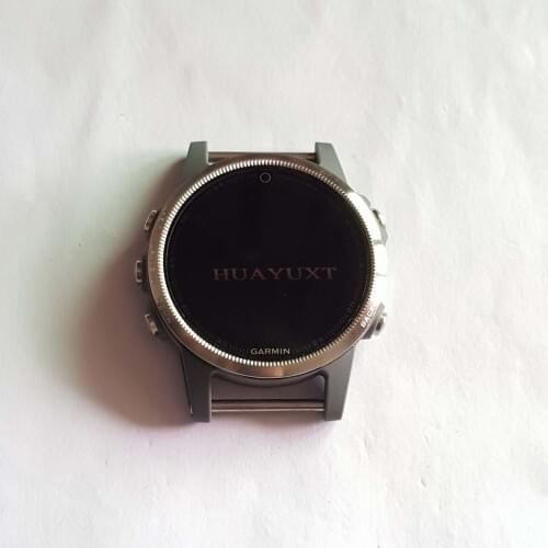 Original LCD Display Screen Panel Repair Part for Garmin Fenix 5S (grey) GPS Sport Watch Accessories Used