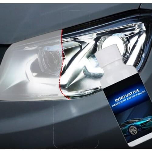 20ml Car Headlight Repair Fluid Scratch Removal Refurbishment Tool Car Headlight Plating Crystal Refurbishment Repair Agent