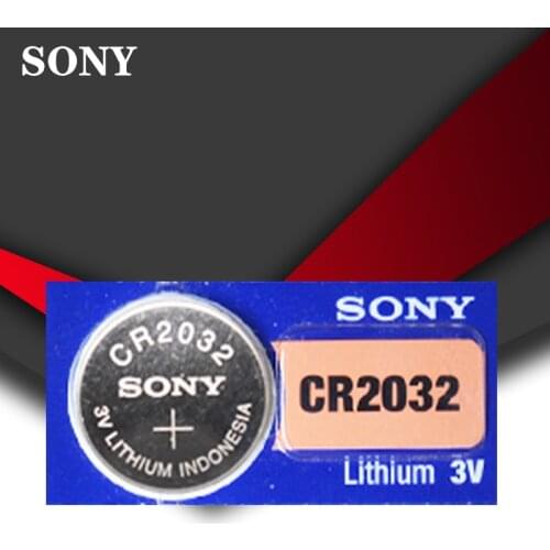 1pcs/lot sony CR2032 3V 100% Original Lithium Battery For Watch Remote Control Calculator CR2032 2032 button cell coin batteries