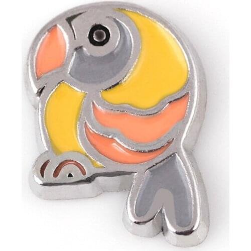 20Pcs/lot Bird Floating Charms Hand-made DIY for Glass Lockets