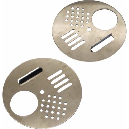 20 Pcs Beehives Bee Hive Nuc Box Door Cage Round Hive Hole Entrance Disc Nest Door Vent Equipment Beekeeping Tools Supplies
