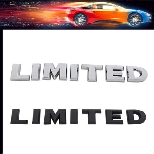 3D Premium ABS 4x4 LIMITED EDITION car Hood Fender Rear Decal Emblem Badge Sticker for Wrangler Compass Commander Grand Cherokee