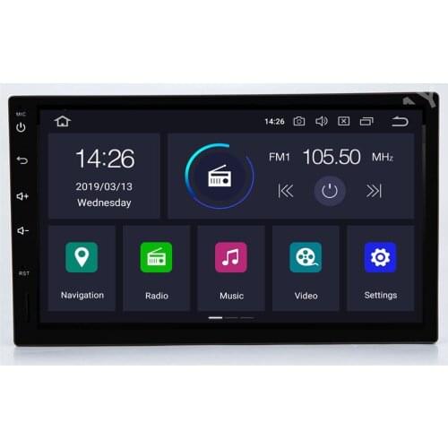 7" IPS screen 4G 64G Android 10 car multimedia GPS 2 DIN universal radio touch screen stereo navigation no DVD PLAYER