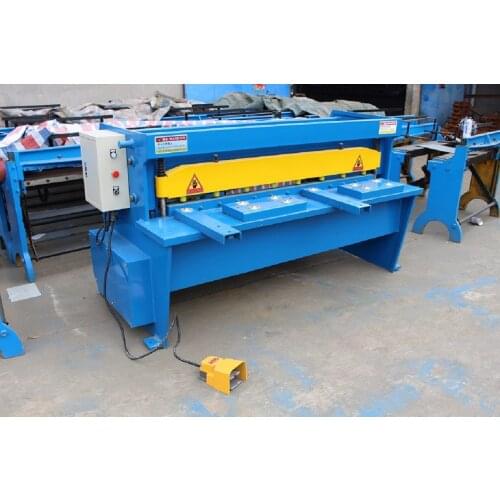 CE Approved Electric Shearing Machine Plate Metal Guillotine With 4X1300MM