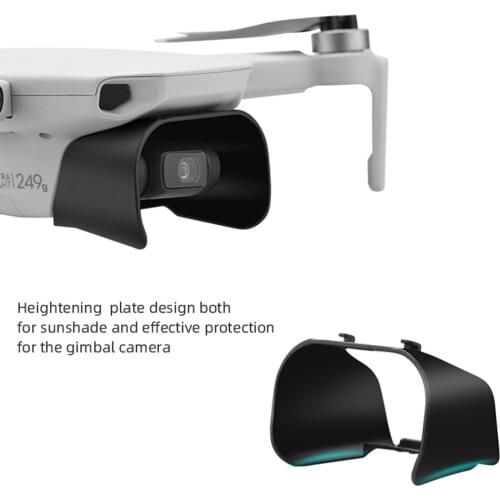 For DJI Mavic Mini/Mini 2 RC Drone Camera Lens Hood Anti-glare Gimbal Lens Cover Sunshade Protective Cover Accessories