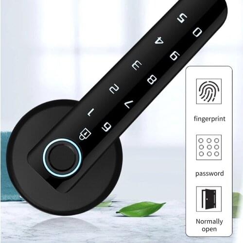 Biometric Fingerprint Password Lock Auto Security Smart Door Lock for Home/Hotel Electronic Fingerprint Biometrics Door Lock