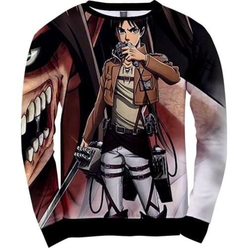 Anime Attack On Titan T Shirt Fashionable Design Summer Men Black Short-Sleeved Ms Anime Tops Fashion Harajuku Kids T-shirt