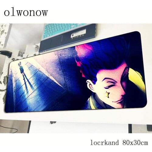 HUNTERxHUNTER pad mouse Halloween Gift computador gamer mouse pad 800x300x2mm padmouse Fashion mousepad gadget office desk mats
