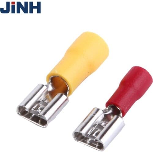 Insulated Copper Crimp Terminator cold pressed insulated terminal