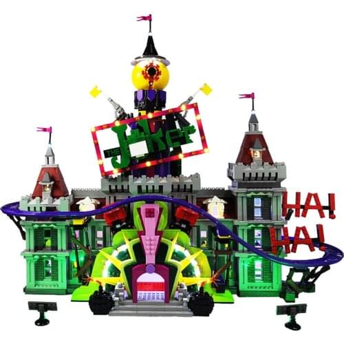 Hot USB Powered LED Lighting Kit For The Joker Manor 70922 (LED Included Only, No Kit) - Remote Control Version/Classic Version