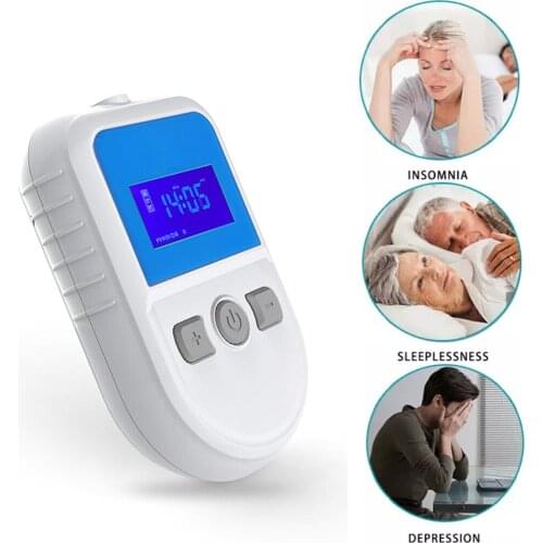 New CES Therapy Sleep Aid Device Insomnia Anxiety Depression Sleeplessness Treatment Device