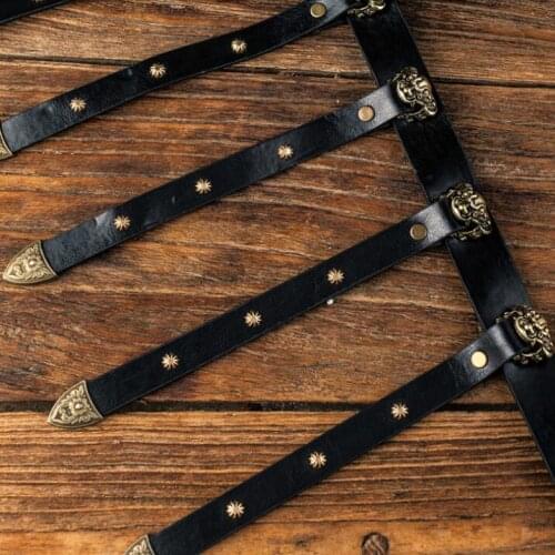Hanfu belt Six Doors of Ming Dynasty waistbelt
