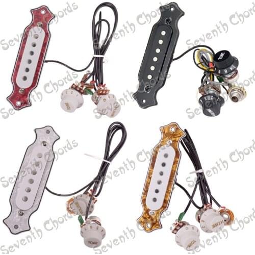 Sound Hole Wired Magnetic Pickup for Folk Acoustic Guitar