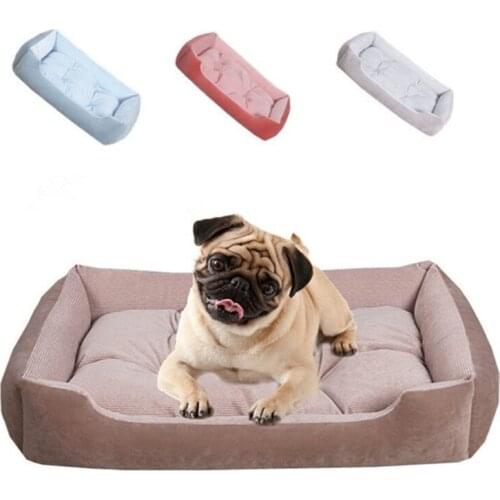 Animals Super Soft Sofa Dog Beds Waterproof Bottom Soft Fleece Warm Bed For Dog Plus Size Soft Pet Bed Cat Bed Winter