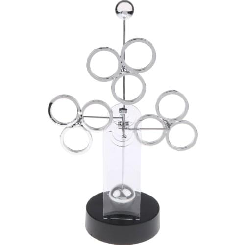 Revolving Gadget Perpetual Motion Home Office Decor Art Toys Physics Science