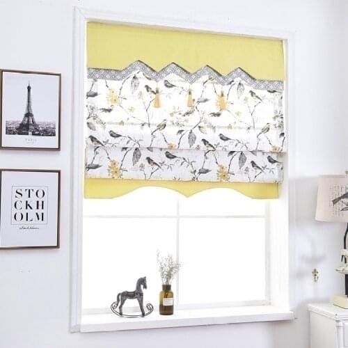 High Quality Roman Blinds Window Curtains Blackout Or Light Filtering Fabric Model RM29 Designs Manual Chain Control Customize