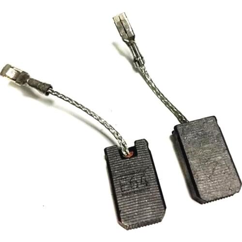 1 Pair (2pcs) GWS 14 GPO 12CE carbon brush with cutoff replacement For BOSCH GWS 14 GPO 12 GWS14-150CI 10-125 14-125CI GPO12CE