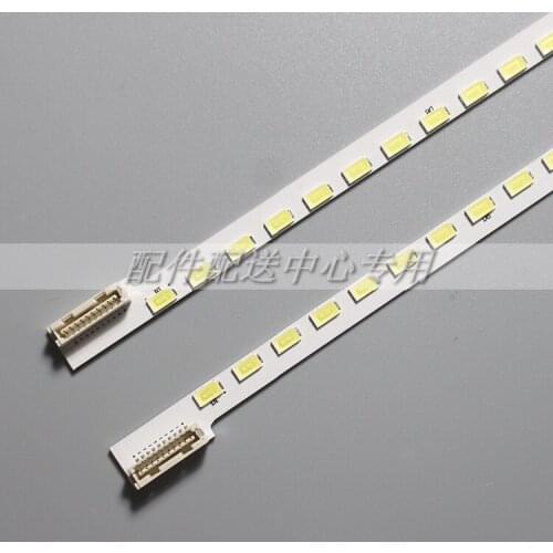 2pcs x LED Backlight Strips for 47''V6 Edge FHD 47LW4500 47PFL7666T LC470EUF 47LW5300 64-LEDs 610mm 3660L-0369A AG117