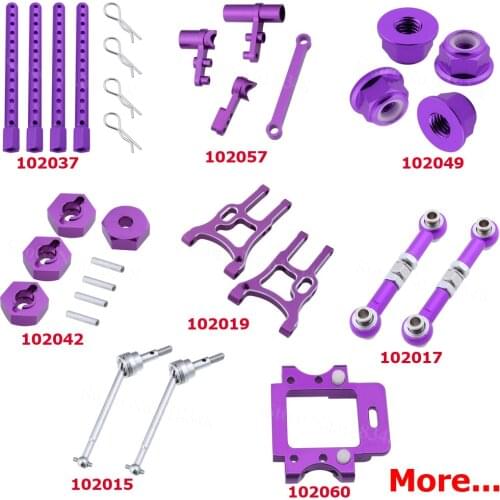 HSP Flying Fish Upgrade Parts Aluminum for RC 1/10 Drift On Road Car Electric Power XEME 94123 Pro Top 94103 Spare Replacement