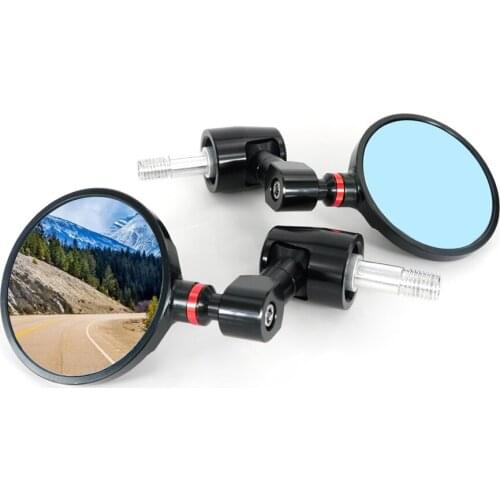 Fit For BMW S1000RR S1000R HP4 Motorcycle Handle Bar Rearview Side Mirrors Bar End Mirror Cafe Racer CNC Aluminum