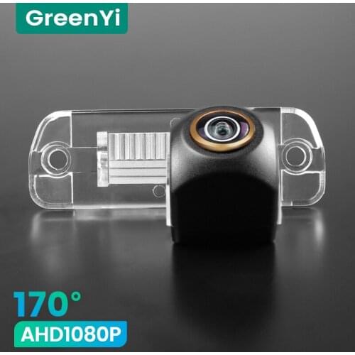 GreenYi 1080P HD 170° Car Rear View Camera For Mercedes Benz R-Class W251 X164 W164 SLK R171 2005-2013 Reverse 4 pin Vehicle AHD