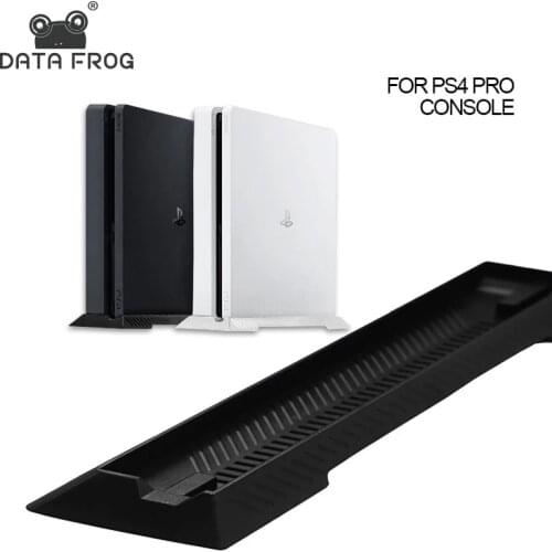 DATA FROG Vertical Stand Dock Mount Supporter Base Holder Cradle For PS4 Pro Cooling Protection For PS4 Pro Console Accessories