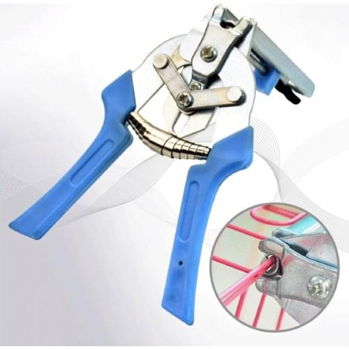 Hog Ring Pliers Repair Hand Tools Wire Fencing 600PCS Hog Rings Nails M-shaped Ring Nail for Animal Pet Cages Fencing