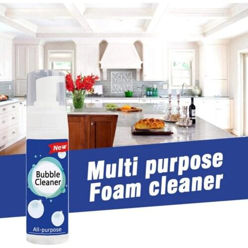 30ml/100ml Multipurpose Bubble Cleaner Quick Effect Fresh Grease Cleaning Rust Remove Foam Household Liquid for Kitchen