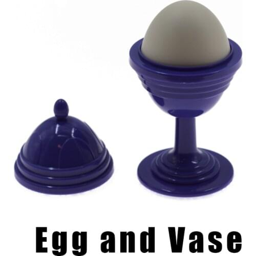Trick Toy Egg And Vase Set Magic Tricks 10cm Close Up Magie Props Illusion Mentalism Easy To Do Children Kids Christmas gimmicks