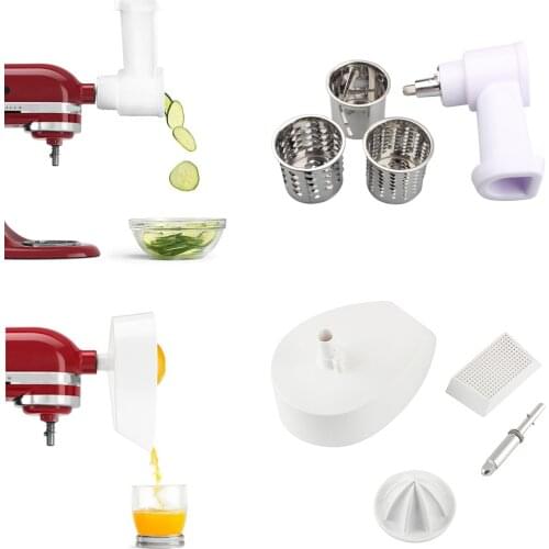 Citrus Juicer Attachment Orange Press Extractor For KitchenAid 4.5QT 5QT KSM75WH 5KSM165PS Food Prep Slicer Shredder Attachment