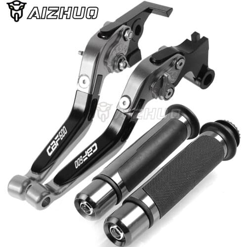 Brake Clutch Lever Extendable Adjustable Motorcycle Hand Grip Handlebar FOR HONDA CBF600 CBF 600 SA CBF 600 2006 2007