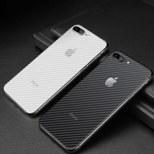 5Pcs 3D Guard Carbon Fiber Soft Matte Back Protective Film for iPhone 12 11 Pro Max Cover Screen Protector 7 8 Plus X XS Max XR