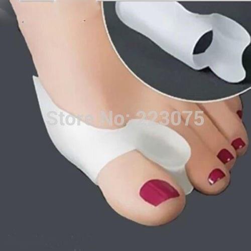 100pc Silicone Gel Pad Bunion Toe Protector Separator Straightener Corrector 50pairs/lot