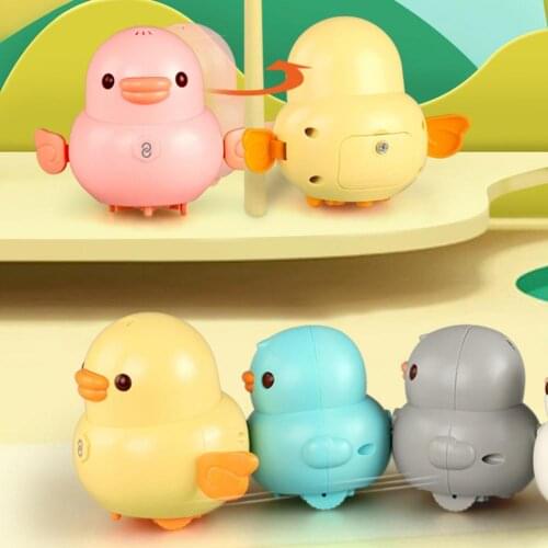 5pcs Electric Duck Toys Electric Swing Magnetic Chick Duckling Cute Style Swing Squad Can Fixed-point Winding Sleek Design